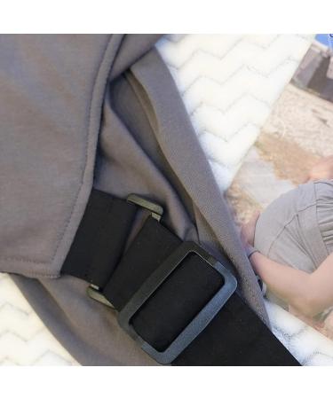 Baby Wrap Carrier for Newborns up to 35 lbs, Easy-to-Wear Infant Carrier - Dark Gray - Buy Online on GoSupps.com