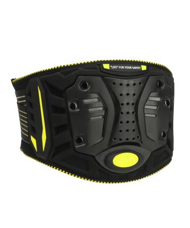 Pomya Motorcycle Back Brace Impact Resistant Breathable Motorcycle Lumbar Belt Lightweight Multifunctional for Off Road Riding (Small 13.5x18.5cm) Small 13.5x18.5cm Small 13.5x18.5cm
