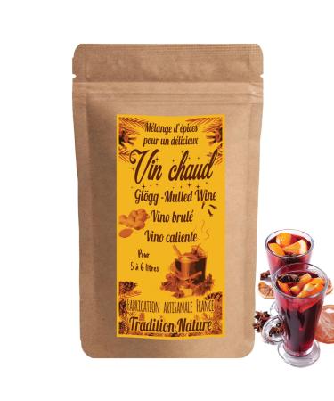 VIN CHAUD - M lange d'Epices pour vin chaud 150 g (pour 5 6 litres) Mix doux et parfum avec cannelle gingembre badiane girofle et une pointe de vanille ! Tradition Nature