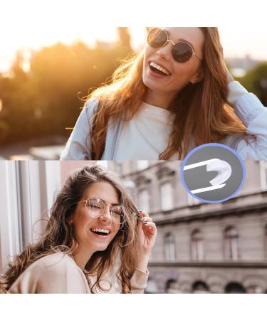 30 Pairs Glasses Nose Pads Replacement Anti-Slip Soft Silicone Eyeglass Nosepads Slip-On Anti Indentation Protective Covers for Glasses Sunglasses (Transparent) - Buy Online on GoSupps.com