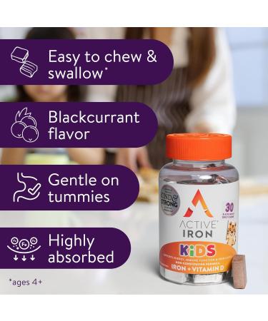 Active Iron Family Bundle Gentle Highly Absorbed Iron for Women & Kids | Non-Constipating Iron + Women s Multivitamin & Kids Iron + Vitamin D | Energy Immunity & Growth Support - Buy Online on GoSupps.com