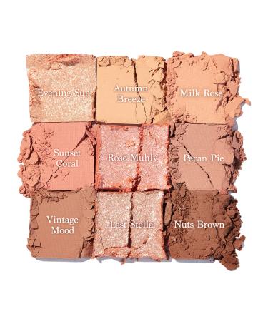 Dasique Shadow Palette 05 Sunset Muhly - 9 Cruelty-Free Blendable Shades in Matte and Shimmer Finishes - Buy Online on GoSupps.com