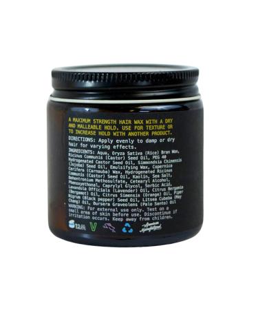 O Douds Dry Wax | Natural Styling Hair Wax | Strong Hold | Bergamot & Green Tea Scent | 4oz - International Shipping Available - Buy Online on GoSupps.com