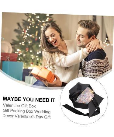 ABOOFAN 2 Sets Valentine's Day Decorative Rabbit Boxes Valentines Day Hexagon Holder Hex Box - Buy Online on GoSupps.com