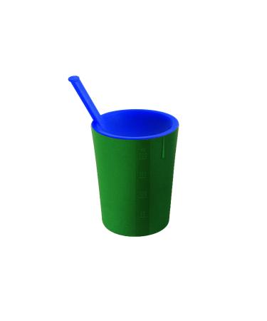 WACA 2541 drinking aid plastic cup 200 ml Dm 74 mm color: green