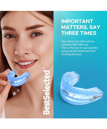 Anti Snoring Mouth Guard Device: Anti Snoring Devices Sleep Apnea Mouthpiece - Adjustable Snore Stopper Mouth Guard - Stop Snoring Aids for Women Men - Buy Online on GoSupps.com