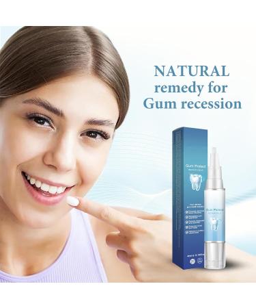 wimony Neslemy Gum Shield Therapy Gel Dentizen Gum Therapy Gel Gum Repair Treatment Gel Instant Teeth Whitening Essence Pen Deeply Cleaning Gums Teeth Whitening Enhances Overall Gum Health (4pcs) - Buy Online on GoSupps.com