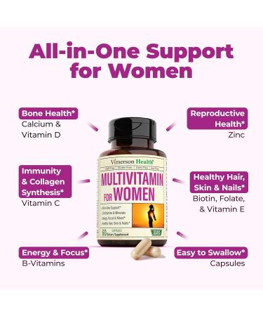 Glucosamine Chondroitin Turmeric + Multivitamin for Women 2-Bottle Supplement Bundle for Her. Healthy Immune Response Joint Support Antioxidant Properties - Buy Online on GoSupps.com