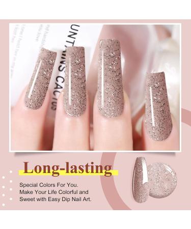 28g Acrylic Nail French Manicure Powder Set - White, Clear, Black, Nude | HJ-NAP016 (No.16) - Buy Online on GoSupps.com