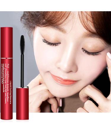 Lash Extension Mascara Natural Lengthening and Thick Mascaras | Long Lasting Lashes Mascara Gentle to Eyes No Smudging Easy to Be Removed Qmisify - Buy Online on GoSupps.com