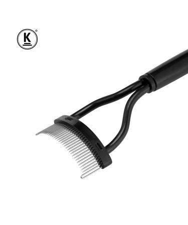 K-Pro Eyelash Comb | Professional Eyelash Brush & Care Tool with Stainless Steel Teeth for Perfect Lashes - International Shipping Available - Buy Online on GoSupps.com