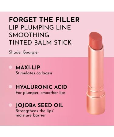 LAWLESS Forget the Filler Lip Plumping Balm - Georgie | Natural Tinted Lip Balm for Fuller Smoother Lips | 0.09 oz - Shop Internationally - Buy Online on GoSupps.com
