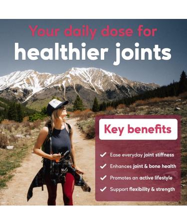 High Strength Glucosamine Chondroitin MSM Complex | 9 Bone Supporting Ingredients | Joints, Cartilage & Bone Support | 30 Day Supply - Buy Online on GoSupps.com