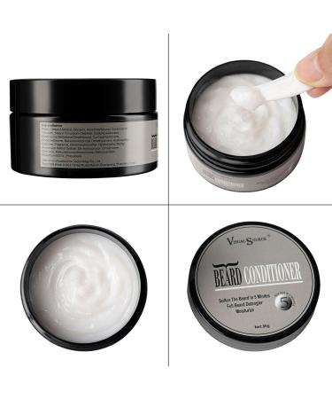 Huaxingda Beard Care - 80g Moisturizing Cream for Men | Smooth & Shiny Beard Detangler & Restorative Care - Buy Online on GoSupps.com