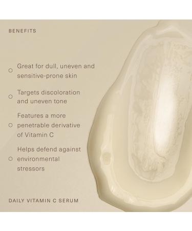Oak Essentials Daily Vitamin C Serum | Face Serum for Even Skin Tone with Stable Vitamin C Squalane & Plankton Extract 1 Oz - Buy Online on GoSupps.com