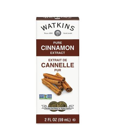 Watkins Pure Cinnamon Extract Non-GMO Kosher 2 oz - 1-Pack 2 Fl Oz - Buy Online on GoSupps.com