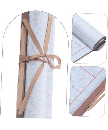 SEWOART Brush Calligraphy Practice Home Accessories Writing Water Cloth Calligraphy Supplies Daily Use Silver 75.00X38.00X0.10CM - Buy Online on GoSupps.com