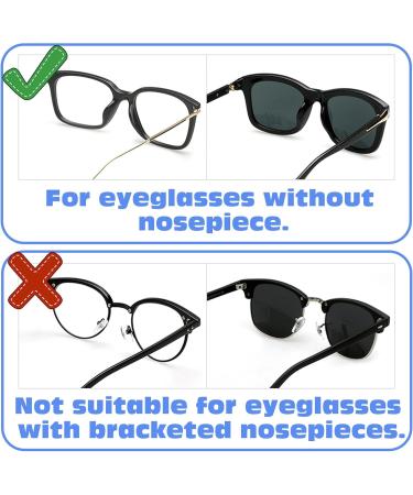 Kasesses 20 Pairs Self-Adhesive Nose Pads for Glasses - Non-Slip Silicone Airbag Cushions for Full Format & Sunglasses - Buy Online on GoSupps.com