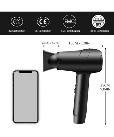 Rechargeable Hair Dryers Travel Hairdryer Portable Cordless Wireless Hair Dryer Hot & Cold Air Outdoor Camping Professional Blow Dryers - Buy Online on GoSupps.com