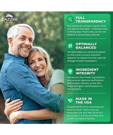 Zazzee Organic Lemon Balm 10:1 Extract 3000 mg Strength per Capsule 180 Vegan Capsules 6 Month Supply Standardized and Concentrated 10X Extract 100% Vegetarian All-Natural and Non-GMO - Buy Online on GoSupps.com