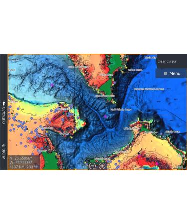C-MAP Reveal Coastal Charts for Marine GPS Navigation with Shaded Relief  Hi-Res Bathymetry  Vectors  Custom Depth Shading Chesapeake Bay to the Bahamas - Buy Online on GoSupps.com
