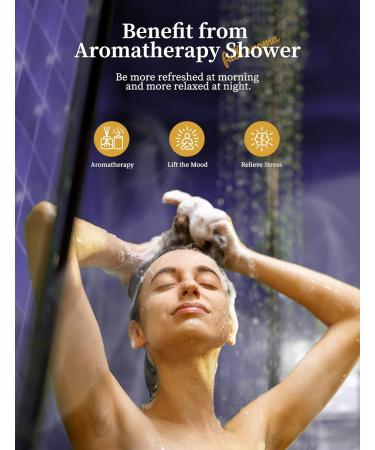 8-Pack Aromatherapy Shower Steamers - Pure Essential Oil Shower Bombs for Home Spa, Stress Relief & Relaxation - Bath Gifts for Women, Mom, Birthday, Valentine's Day - Travel Size - Buy Online on GoSupps.com