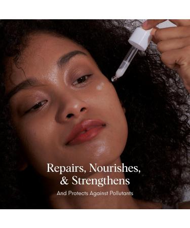 Hydrating Hyaluronic Acid Serum with Vitamin C | Anti-Aging Face Serum for All Skin Types | Nourishing Marula Oil for Glowing Skin | 30ml - Buy Online on GoSupps.com