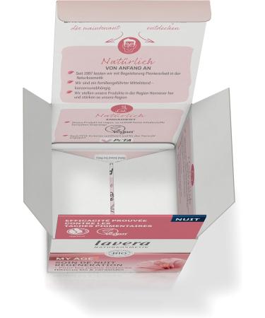 lavera MY AGE Night Cream - Night cream against pigmentation - for mature skin - gives tone & elasticity - vegan - natural cosmetics - 50 ml - Buy Online on GoSupps.com