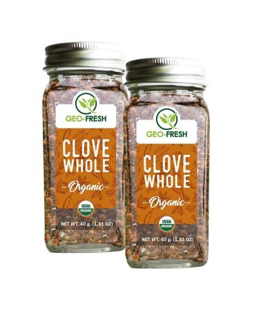 Geo-Fresh Organic Clove - 40g (Pack of 2)