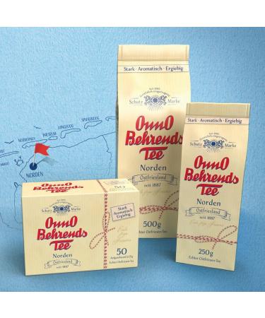 Onno Behrends Tee Norden - Vegan & Gluten-Free Loose Tea 250g - International Shipping Available - Buy Online on GoSupps.com