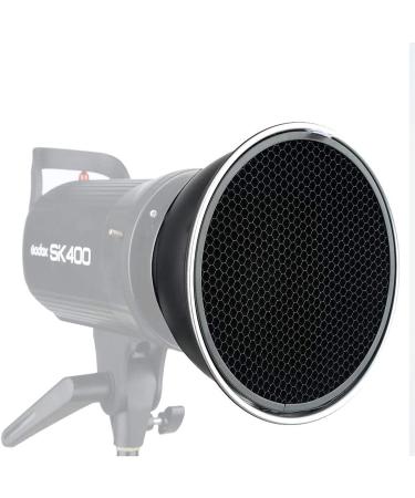 Godox 7 Standard Reflector Diffuser with Honeycomb Grid for Bowens Mount Studio Light - Buy Online on GoSupps.com