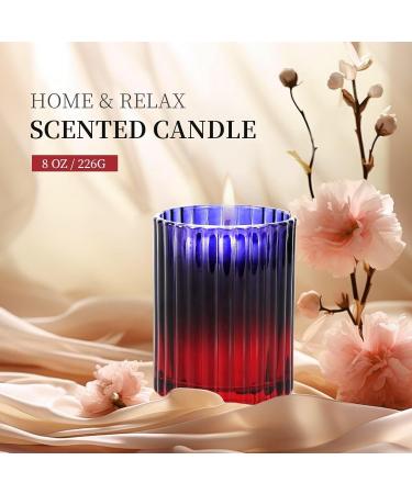 HOME & RELAX Scented Candle | Natural Soy Wax | Special Shape & Multi-Colors | 48-Hour Burn | Perfect Gift for Birthdays & Men s Bedroom D cor - Buy Online on GoSupps.com