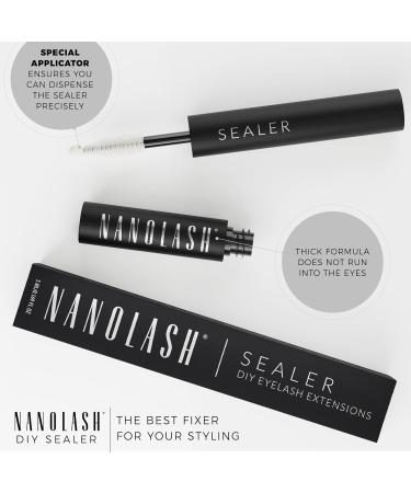 Nanolash DIY Sealer 5 ml - sealer for DIY lash extensions fixer for cluster false eyelashes - Buy Online on GoSupps.com