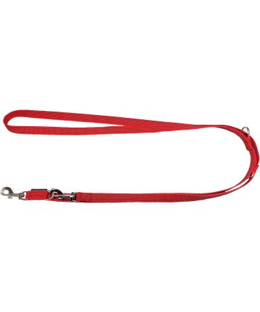 Adjustable Rubberized Dog Leash for Medium & Large Dogs - 5m Red | Durable Double Leash for Comfortable Control - Buy Online on GoSupps.com