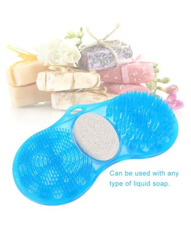 Shower Foot Scrubber Mat - Massage and Cleanse Feet Easily - Buy Online on GoSupps.com