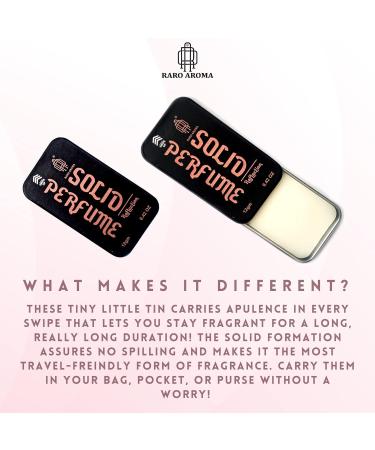 Solid intimate area perfume Reflection Luxury fragrance for men and women made with organic and natural ingredients 12 grm travel friendly - Buy Online on GoSupps.com