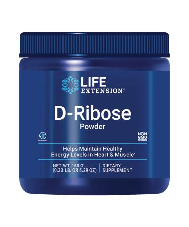 Life Extension D-Ribose Powder 5.29 oz (150 g) - Buy Online on GoSupps.com