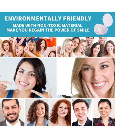 Care Spring 2 Pairs Cosmetic Veneer Teeth Fake Teeth Veneers Top and Bottom Whitening Dentures Natural Tone Instant Smile Veneer Teeth for Man Woman Teeth Whitening and Perfect Smile - Buy Online on GoSupps.com