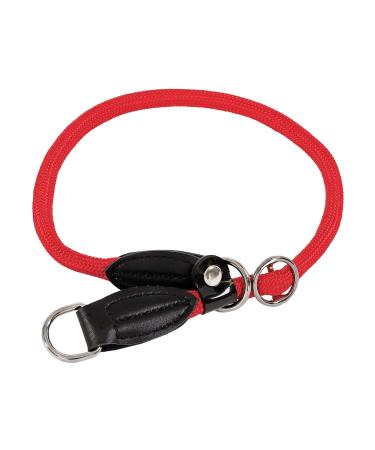 lionto dog collar retriever collar training collar length 65 cm red Red 65 cm length 1 cm thickness - Buy Online on GoSupps.com