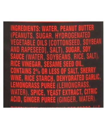 House Of Tsang Bangkok Padang Peanut Sauce - 6x11.5oz (Pack of 6) - Buy Online on GoSupps.com