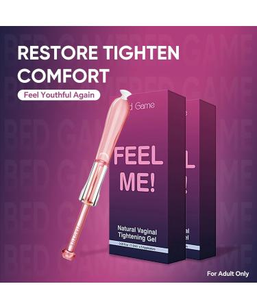 Vaginal Tightening Gel with Disposable Applicators | Long-Lasting Moisturizer | 5ct Personal Lube & Estrace Compatibility | International Shipping Available - Buy Online on GoSupps.com