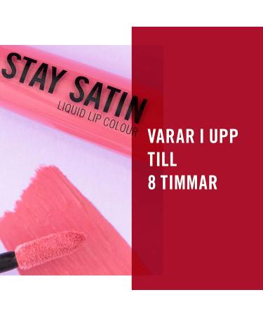 Rimmel London Stay Satin Liquid Lipstick Yuppie 5.5ml - Shade 130 Yuppie - Buy Online on GoSupps.com