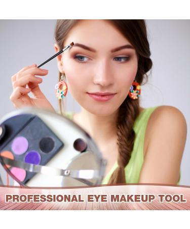 Gerrii 100 Pieces Disposable Angled Eyebrow Brushes Eye Liner Brush Disposable Angle Brushes Tinting Brushes for Women Girls Salon Beauty Cosmetic Make up Tool Disposable Esthetician Supplies (Silver) - Buy Online on GoSupps.com