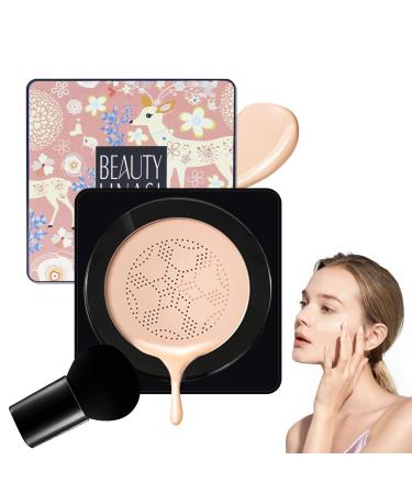 Mushroom Foundation, Covering Cream, Moisturizing Make-up Concealer, Correcting and Masking Dark Circles, Fully Covering Makeup