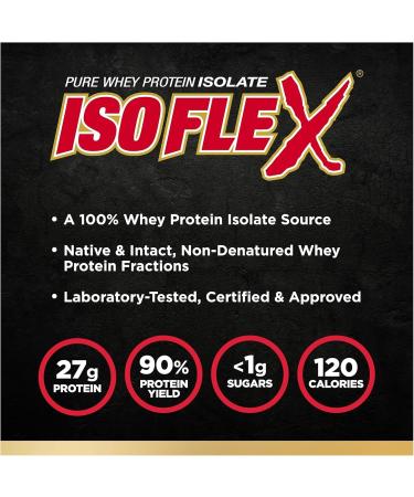 ALLMAX Nutrition - ISOFLEX - 100% Ultra-Pure Whey Protein Isolate - Birthday Cake - 2 Pound Protein Powder Birthday Cake 907 g (Pack of 1) - Buy Online on GoSupps.com