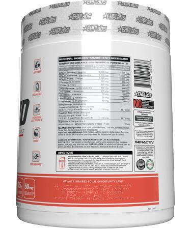 EHP Labs Beyond BCAA Powder Amino Acids Supplement for Muscle Recovery - 8g of Sugar Free BCAAs Amino Acids Post Workout Recovery Powder & 10g of EAA Amino Acids Powder - 60 Servings (Peach Candy Ring) Peach Candy Rings - Buy Online on GoSupps.com