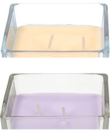 Kotarbau 2 Set 2-Docht Fragrance Candle Lavender & Orange | Aromatherapy Gift Idea | 32-Hour Burn Time & Three-Color Design - Buy Online on GoSupps.com