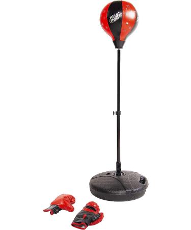 BalanceFrom Kids Punching Bag Set with Base and Boxing Gloves - Easy Assembly, Ages 3-10 | Style #1 - Buy Online on GoSupps.com
