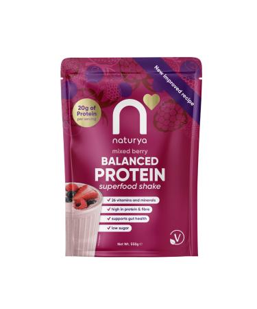 Naturya Balanced Protein Superfood Shake M lange de baies 550 g