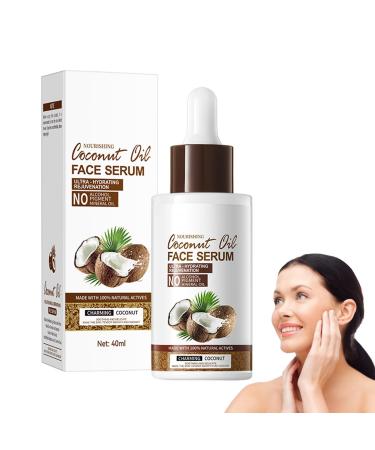 S rum intensif l'huile de coco l'huile de noix de coco - Cr me miracle anti-rides et hydrate - Soin intensif pour peaux s ches - Soin en profondeur pour une peau clatante - Apaise et lisse pour